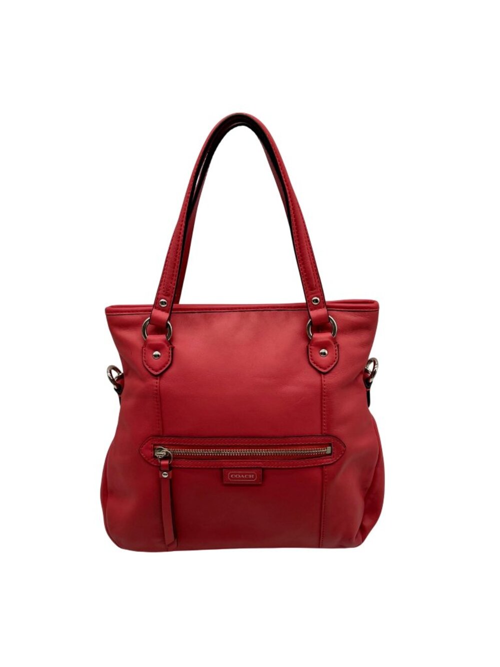 Coach Coral Smooth Leather Tote Bag-F23901